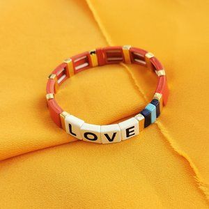 Roxanne Assoulin Red Just Say LOVE Bracelet